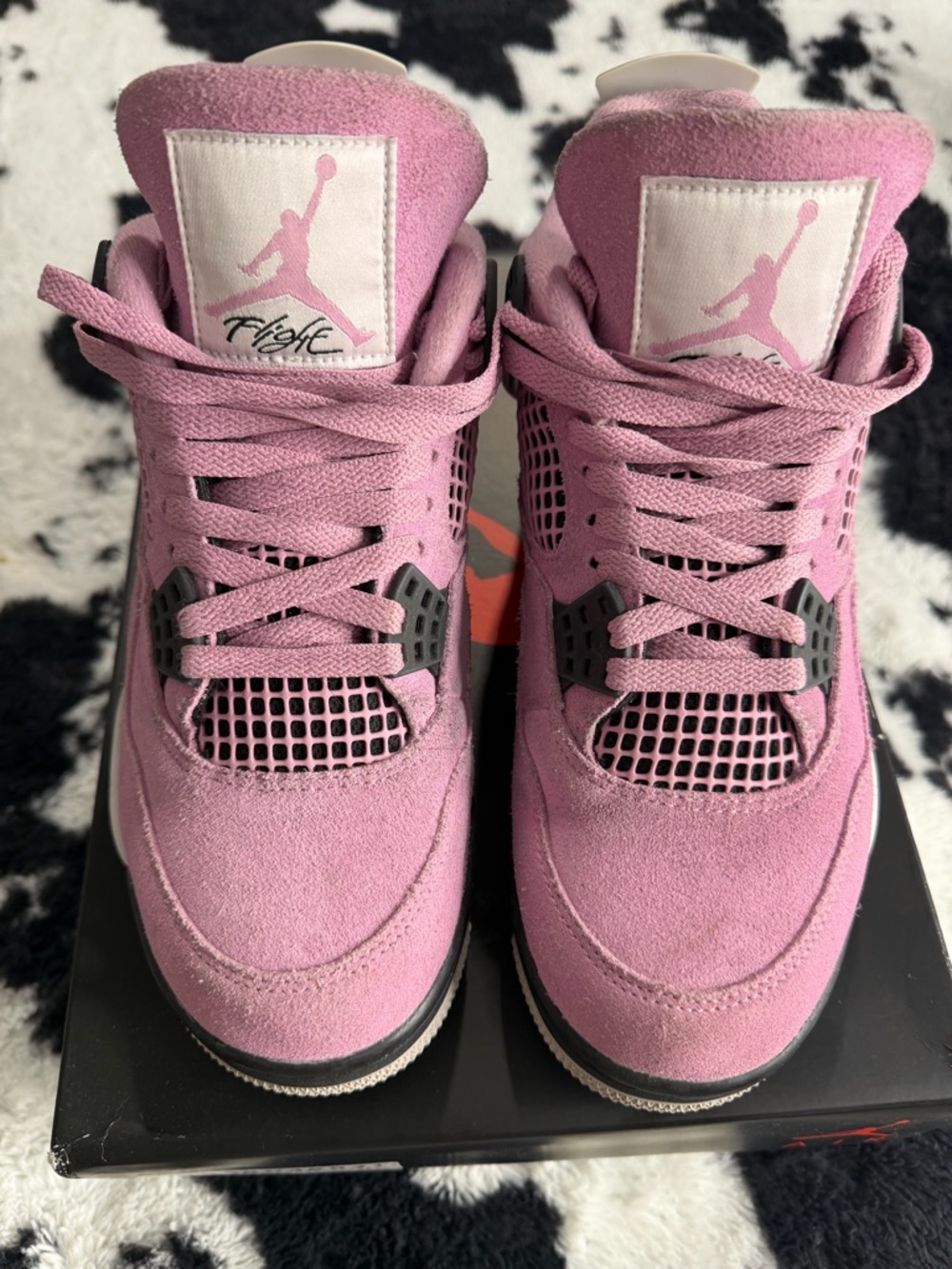 Jordan Pink Suede Women's Sneakers